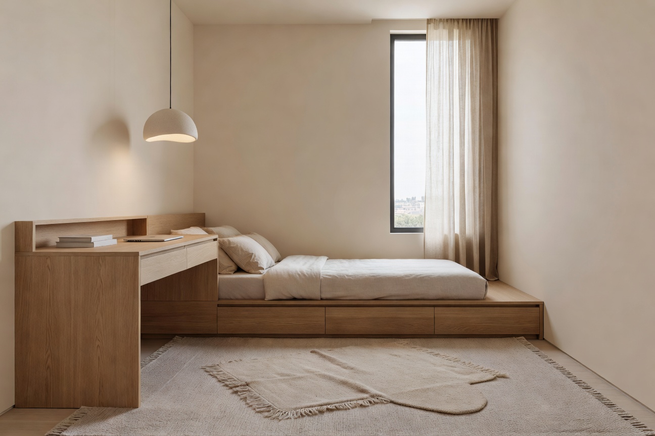 AI apartment and studio room design preview in DecorAI